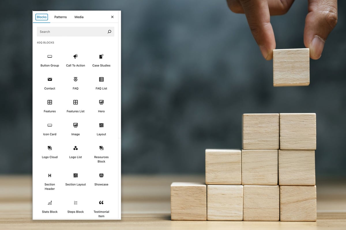 Modular WordPress block system used to modernize enterprise content architecture