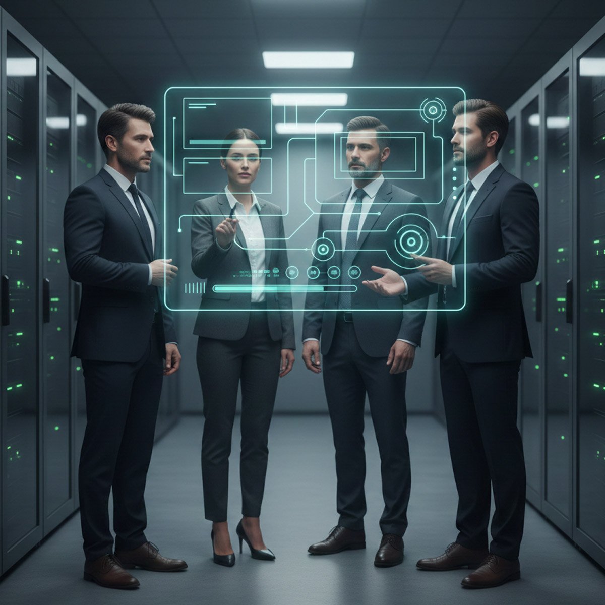 Enterprise website migration in progress with teams maintaining live operations